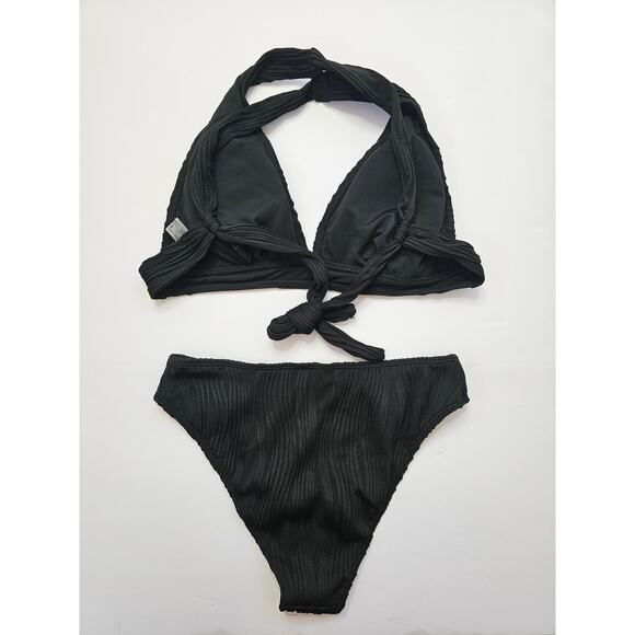 Bikini women's 2 piece Black Size M - Picture 2 of 5